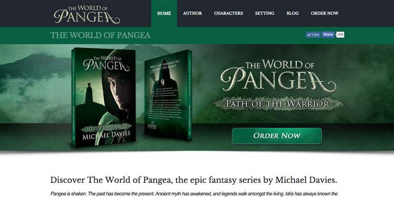Epic Fantasy Book Website
